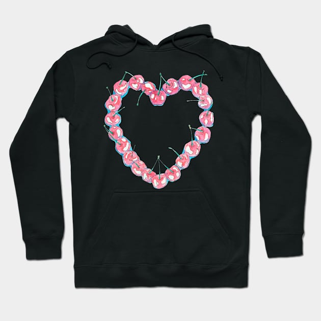 Cherry Love Hoodie by Cloudlet55